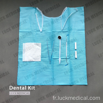 Kit d&#39;examen dentaire jetable